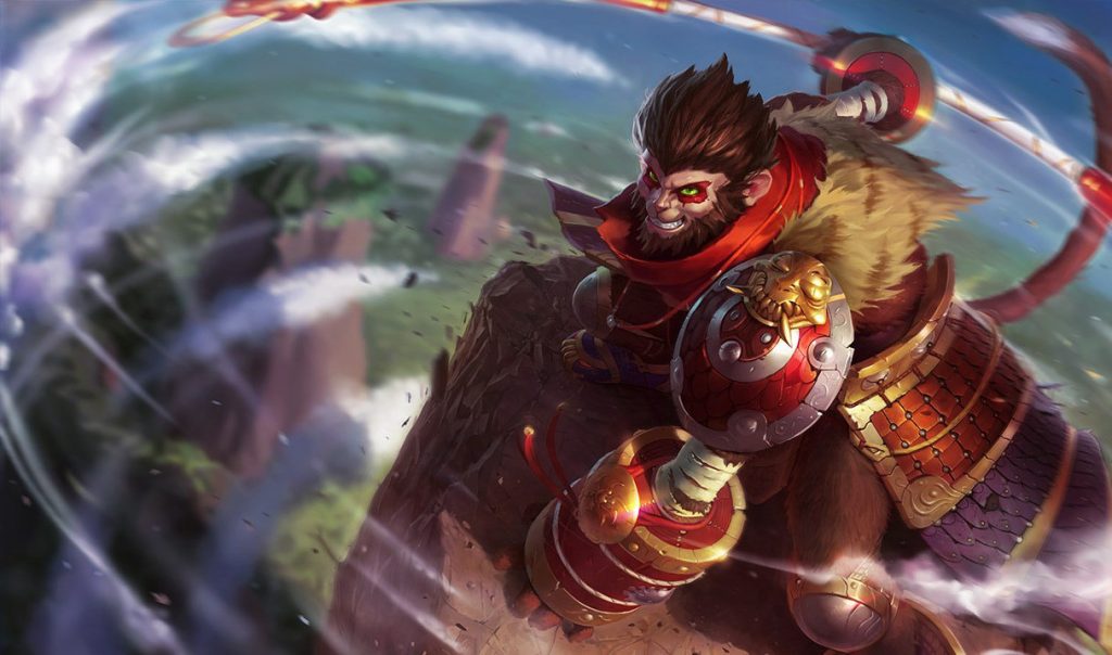 Вуконг: сплэш-арт League of Legends