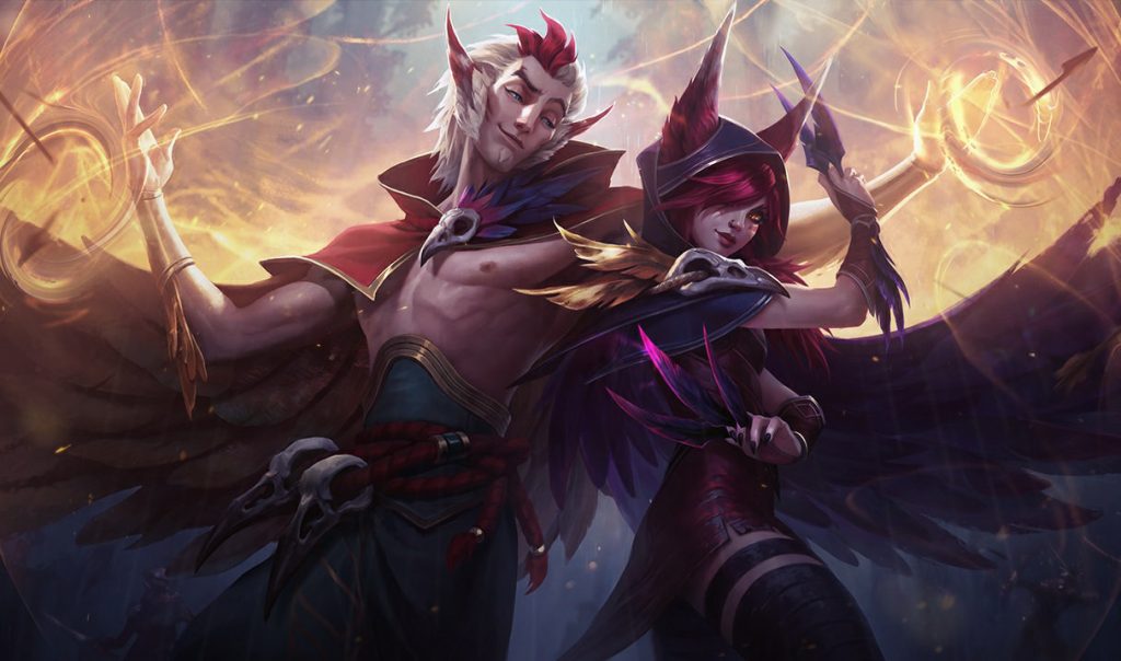 Шая: сплэш-арт League of Legends