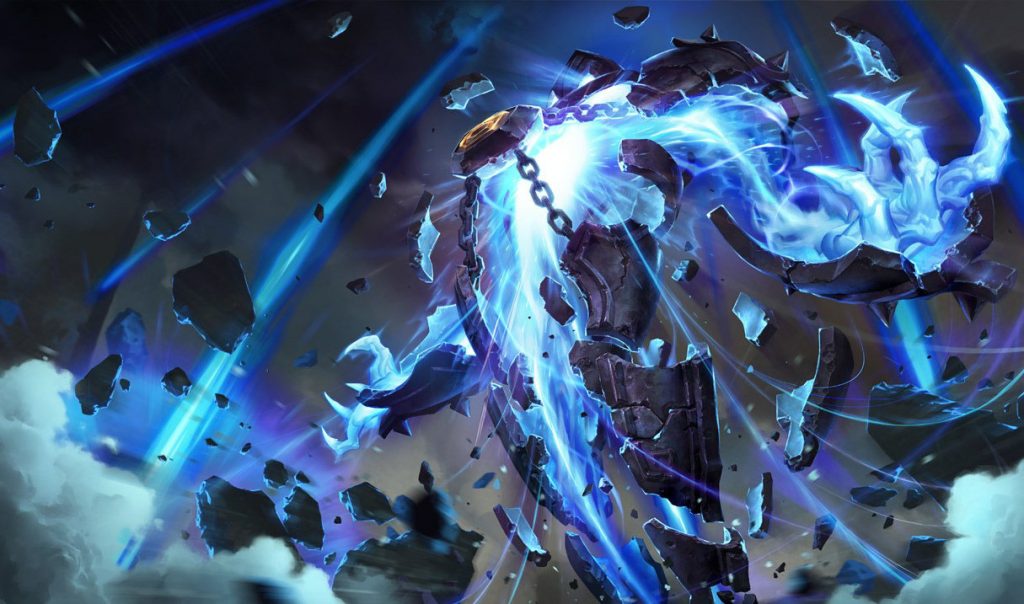 Зерат: сплэш-арт League of Legends