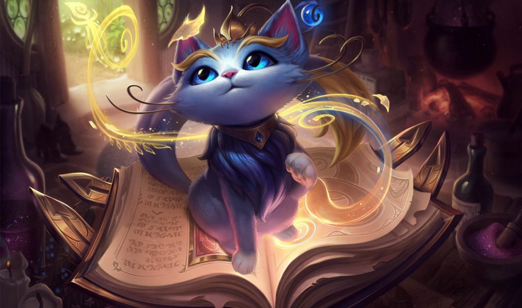 Юми: сплэш-арт League of Legends