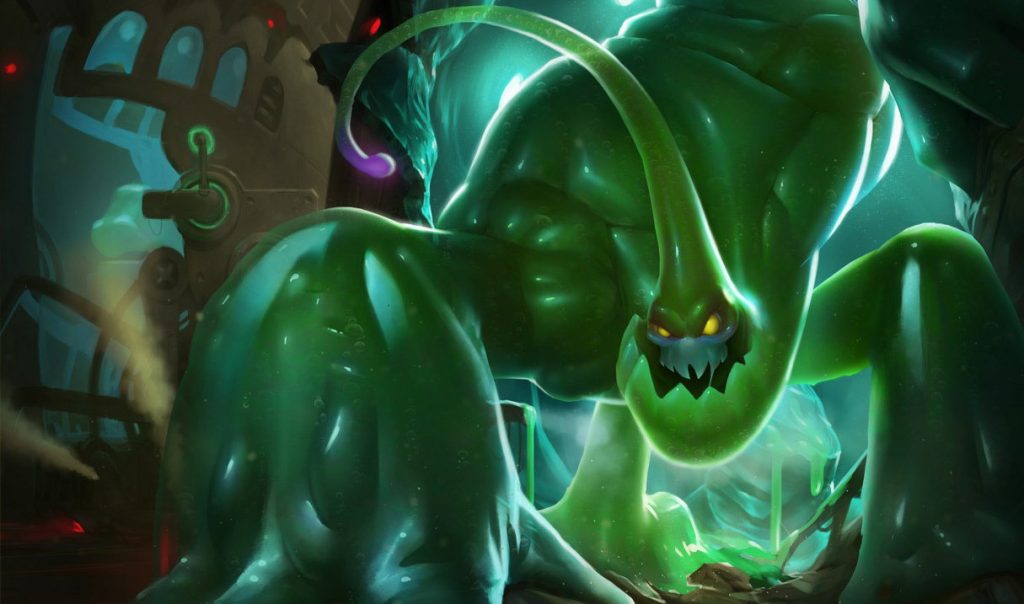 Зак: сплэш-арт League of Legends
