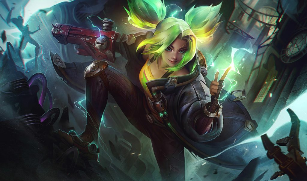 Зери: сплэш-арт League of Legends