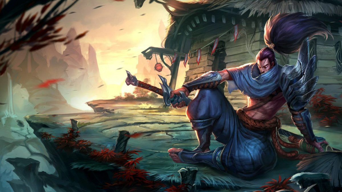 Ясуо: арт League of Legends