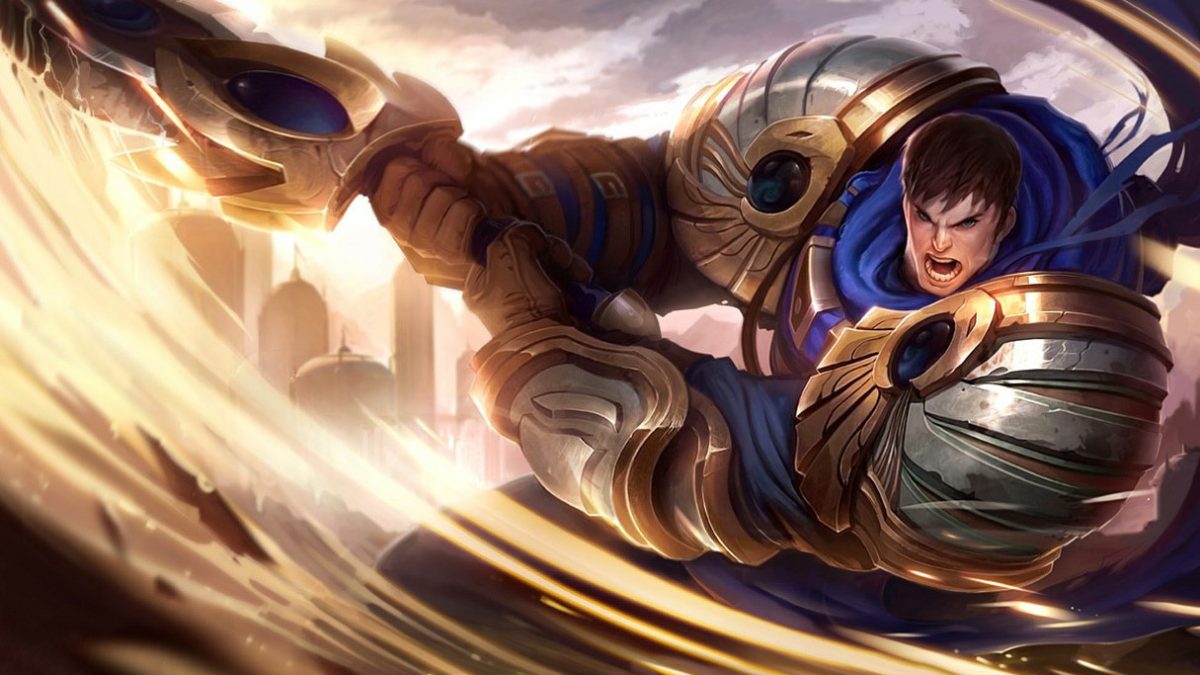 Гарен: арт League of Legends