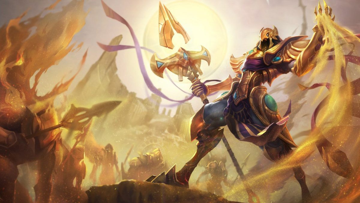Азир: арт League of Legends